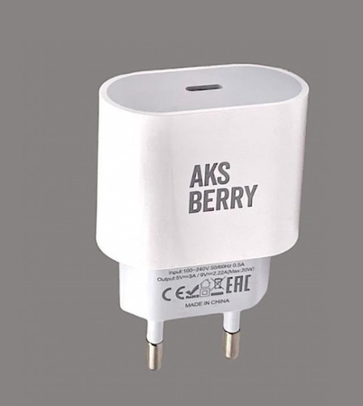 СЗУ AKSBERRY (6900234410016) T41 PD 20W , белый