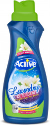 СРЕДСТВА ДЛЯ СТИРКИ - ЖИДКИЕ ACTIVE Гель для стирки белья универсальный &quot;Clean Breeze&quot;, 1000 мл, Green (12/480)