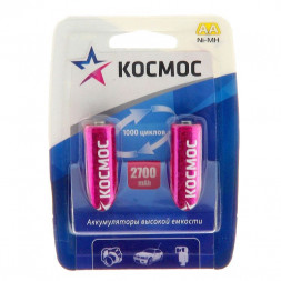 КОСМОС KOCR6NIMH2700MAH2BL