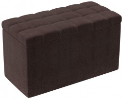 Пуф BONMEBEL Пуф Квадро тип 2 ткань коричневая (1 пак.)