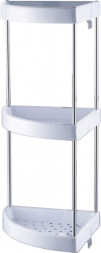 Полка GOTA ROCIO 83313 Полка пластик. угловая 3-х ярусная 240*240*530мм G83313 (331-3) 1/20