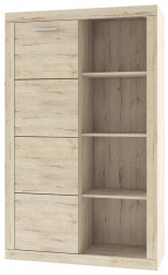Шкаф комбинированный АНРЭКС OSKAR Шкаф комбинированный 1D цвет дуб Санремо