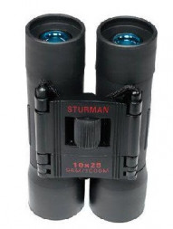 Бинокль STURMAN 10X25 черный