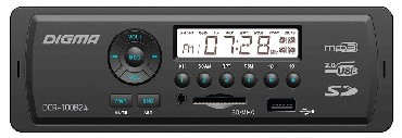 Автомагнитола DIGMA DCR-100B