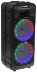 Музыкальный центр B52 Party Box, 40Вт (20Вт*2), АКБ 4500мА/ч,BT (до10м), USB, FM, провод. микроф.