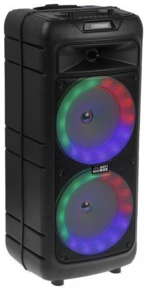 Музыкальный центр B52 Party Box, 40Вт (20Вт*2), АКБ 4500мА/ч,BT (до10м), USB, FM, провод. микроф.