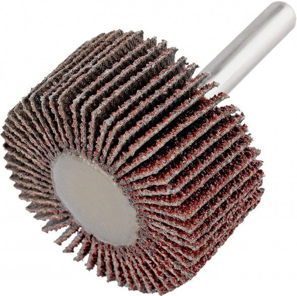 Лепестковый круг MATRIX Круг лепестковый для дрели, 40 х 20 х 6 мм, P 60// MATRIX Круг лепестковый для дрели, 40 х 20 х 6 мм, P 60//