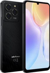 Смартфон ULEFONE Смартфон Note 20 Pro Euroasia 4+128 Satin Black/6.75”HD+/90Hz/UnisocT606/And14/50+2+Depth/8MP/6000mAh ULEFONE Смартфон Note 20 Pro Euroasia 4+128 Satin Black/6.75”HD+/90Hz/UnisocT606/And14/50+2+Depth/8MP/6000mAh