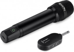 Микрофон SVEN MK-740, черный (2.4GHz, 180mAh)