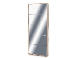 Обувница VENTAL VIVA 5 S дуб сонома (зеркальная)