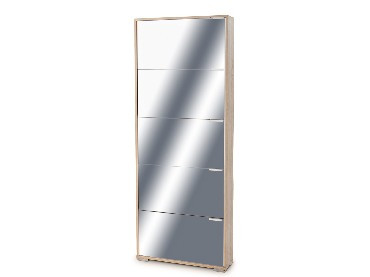 Обувница VENTAL VIVA 5 S дуб сонома (зеркальная)