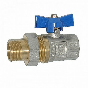 Кран шаровый TITAN 66520 Кран шаровый с американкой 3/4 латунный