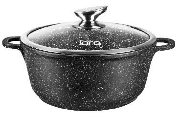 кастрюли LARA LR02-206 RIO 28см, 6.1л
