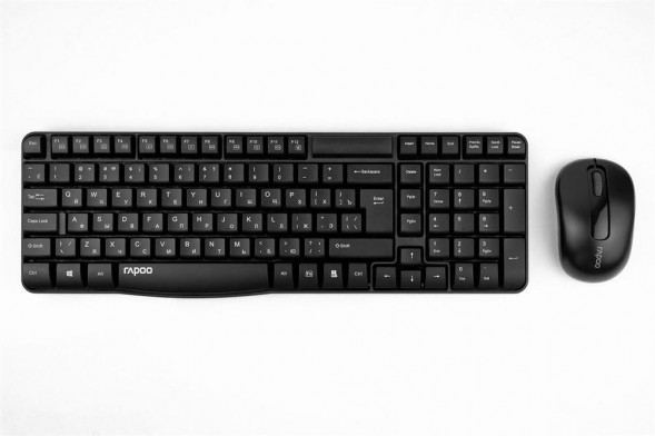 Клавиатура+мышь RAPOO X1800S Black