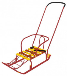 Санки NIKA Т5К+/К красный