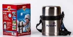 Термос PENGUIN из нержавеющей стали с широким горлом ВК-102А , 0,6л