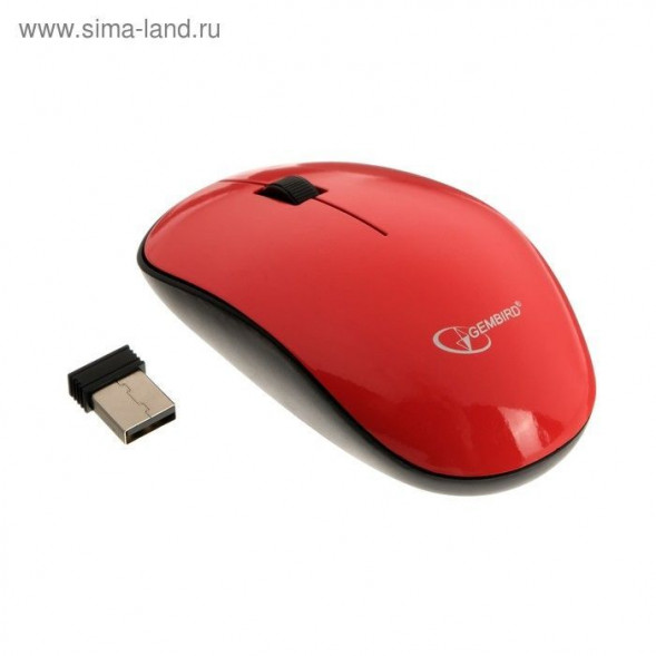 Мышь GEMBIRD (17372) MUSW-111-RG