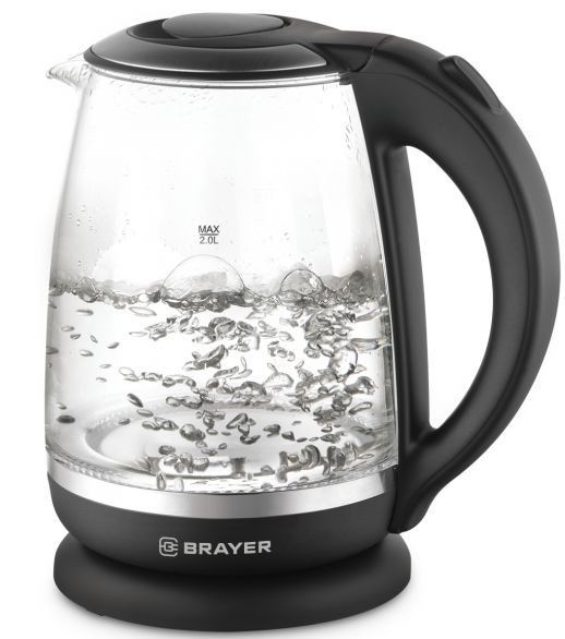 Чайник электрический BRAYER BR1044 BK стекло