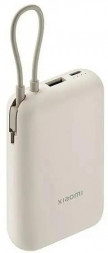 XIAOMI Power Bank 10000mAh (встроенный кабель) Tan GL (BHR9072GL)