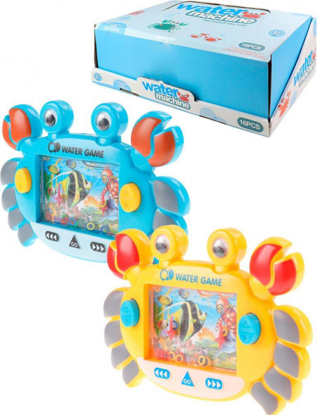 Игрушка NO NAME Игра водная с кольцами КРАБ , размер 16*11см (16 шт. в ш/б) (Арт. ИВ-3337) кратно 16