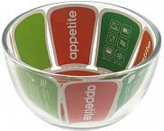 Миска APPETITE MB22 стекл 0,45л