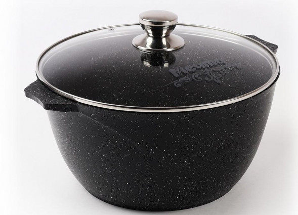 Кастрюля МЕЧТА 48802 Гранит black 8л