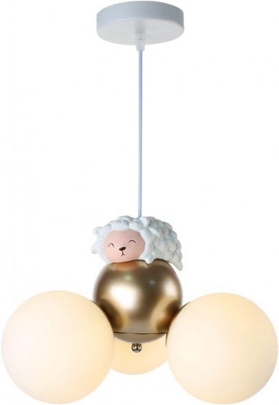 ESCADA 1101/3S G9*40W White/Gold