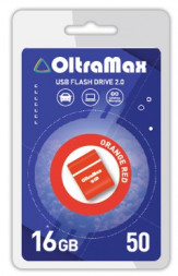 флэш-накопитель OLTRAMAX OM-16GB-50-Orange Red 2.0