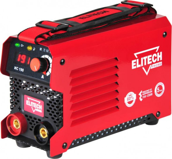 Аппарат сварочный инверторный ELITECH PROMO ИС 190 200587