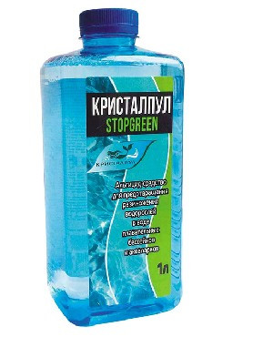 бассейн BESTWAY Альгицид Кристалпул STOPGREEN, 1 л.