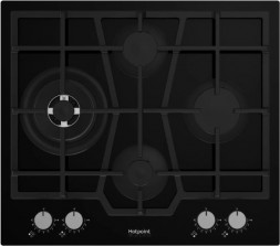 Варочная панель газовая HOTPOINT HGMTS 643 BL Чёрный