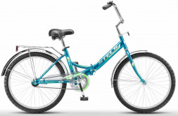 Велосипед STELS Pilot-710 24C Z010 (м)*X0000001381*EP-00005960 14" Морской волны 2023