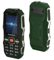Телефон мобильный MAXVI P100 Green