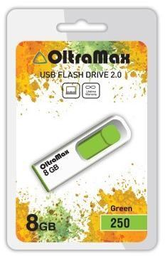 USB флэш-накопитель OLTRAMAX OM-8GB-250-зеленый