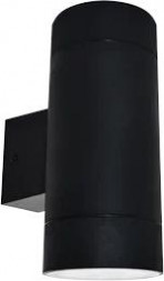 Светильник накладной влагозащищенный ECOLA PB53C2ECH GX53 LED 8013A 2*GX53 черный