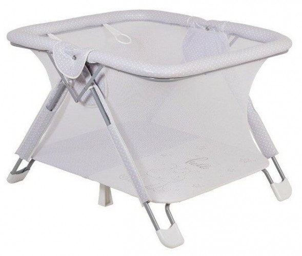 Манеж POLINI Манеж Polini kids Comfort Бегемотик, серый (1кор)