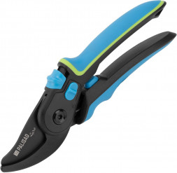 Секатор PALISAD Секатор , 225 мм, регулировка захвата, трехкомпонентные рукоятки, Luxe, 604795