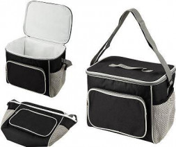 ECOS Термосумка PC2208, 15л, р-р: 30x20x25см, цвет: чёрный (104570)
