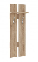 Вешалка МЕБЕЛЬ-КОМПЛЕКС Нордик Вешалка навесная Дуб сонома