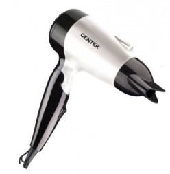 Фен CENTEK CT-2231 белый/черный
