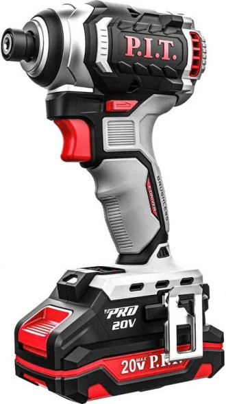 Винтоверт P.I.T. Винтоверт IMPACT аккум. бесщёточный PSD20H-170A/1 (20В, 170Нм, 3ск, HEX 1/4", 1х2Ач, ЗУ,кейс) P.I.T. Винтоверт IMPACT аккум. бесщёточный PSD20H-170A/1 (20В, 170Нм, 3ск, HEX 1/4", 1х2Ач, ЗУ,кейс)