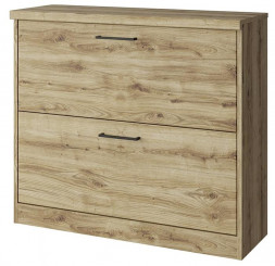 Модульная мебель АНРЭКС DOORSET Тумба для обуви 2D. Цвет ДУБ НАВАРРА (2 уп.)