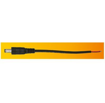 аксессуары для светильников ECOLA SCPLUFESB ECOLA LED strip connector разъем штырьковый (папа) для адаптера с кабелем 15 см 1шт. Длина 15 см