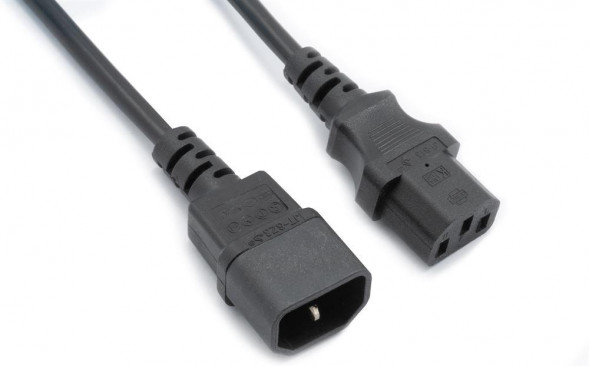 кабель А1 (НФ-00001184) A1-PC1-C13-C14-0.6M чёрный