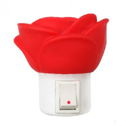 Светильник CAMELION (12528) NL-172 РОЗА красный