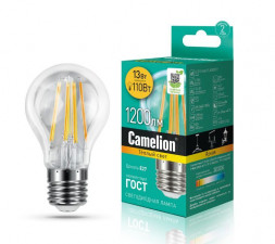 Лампа CAMELION (13716) LED13-A60-FL/830/E27