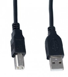 Кабель, переходник PERFEO (U4101) USB2.0 A вилка - В вилка 1 м