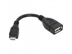 Кабель, переходник DEFENDER (87300) USB OTG microUSB(M)-USB(F), 8см