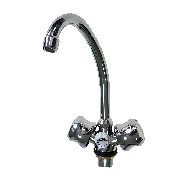 Смеситель для кухни D&amp;B 301008 Смеситель кухонный металлокерамика