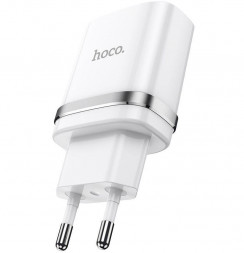 Сетевое ЗУ HOCO (6931474730923) N1 1USB 2.4A белый